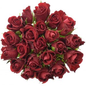 Kytice - Kytice 21 červených růží FURIOSA 50cm